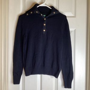 Lauren Ralph Lauren black girls sweater size medium